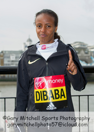 Virgin Money London Marathon Elite Women 2016  _55150