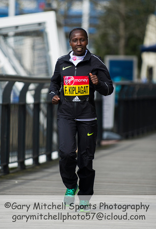 Virgin Money London Marathon Elite Women 2016  _55164