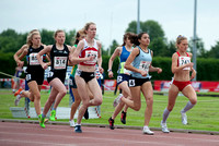 Harriet Knowles-Jones _ Sabrina Sinha _ Bobby Clay _ U20 Women's 1500m _ 100298