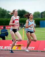 Harriet Knowles-Jones _ Sabrina Sinha _ U20 Women's 1500m _ 100303