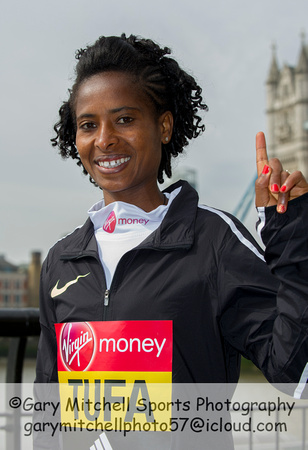 Virgin Money London Marathon Elite Women 2016  _55158