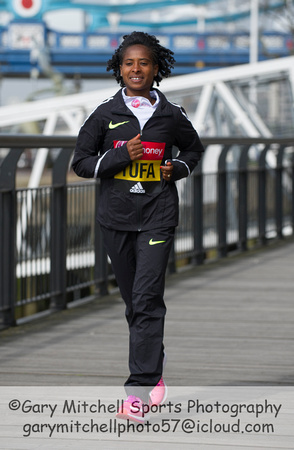 Virgin Money London Marathon Elite Women 2016  _55156