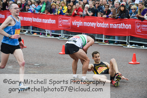 Matthew Rees _ David Wyeth _ Virgin Money  London Marathon 2017 _  231004