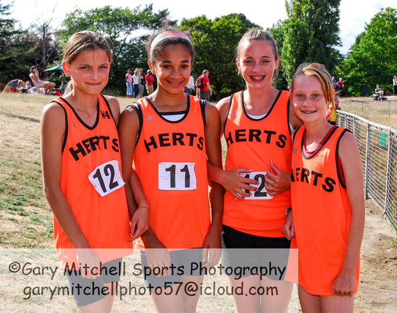 Charlotte Wingfield _ Jodie Williams _ Danni Town _ Bethany Carr _ Inter County U13 _ 31200