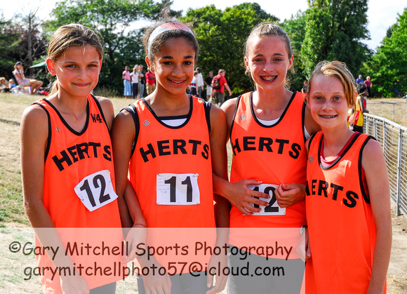 Charlotte Wingfield _ Jodie Williams _ Danni Town _ Bethany Carr _ Inter County U13 _ 31201
