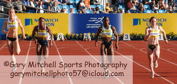 Joice Maduaka _ Emily Freeman _ Norwich Union British Championships 2007 _ 37733