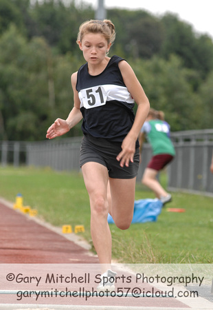 Claire Bentley _ Herts County U13 Pentathlon and 3000m _ 43697