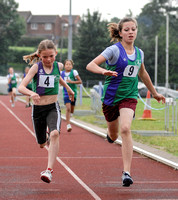 Hertfordshire County U13 Pentathlon and 3000m. 2007
