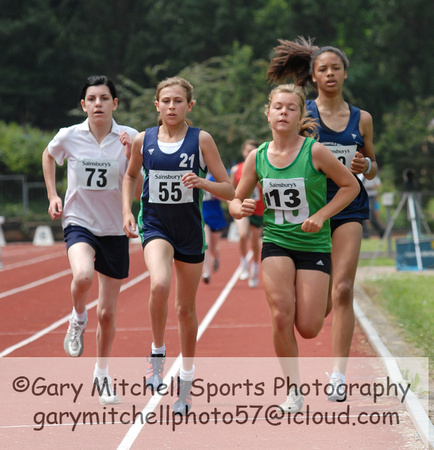 Hannah Dewhurst _ Hertfordshire County Schools Championships 2007 _ 46320