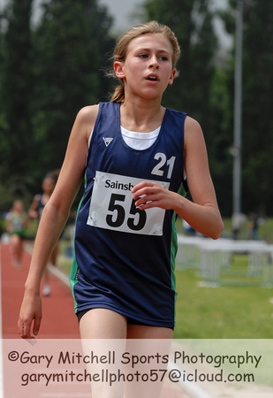 Hannah Dewhurst _ Hertfordshire County Schools Championships 2007 _ 46325