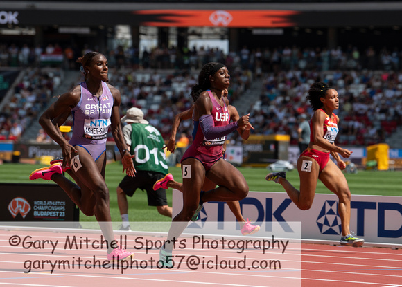 100m Women Heat 2 _ 137546