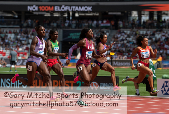 100m Women Heat 2 _ 137544