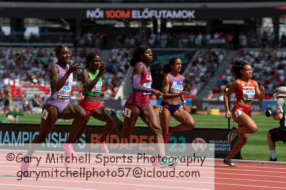 100m Women Heat 2 _ 137543