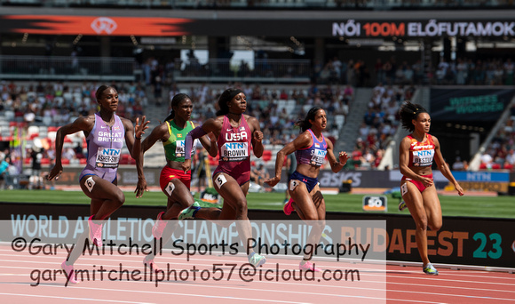 100m Women Heat 2 _ 137541