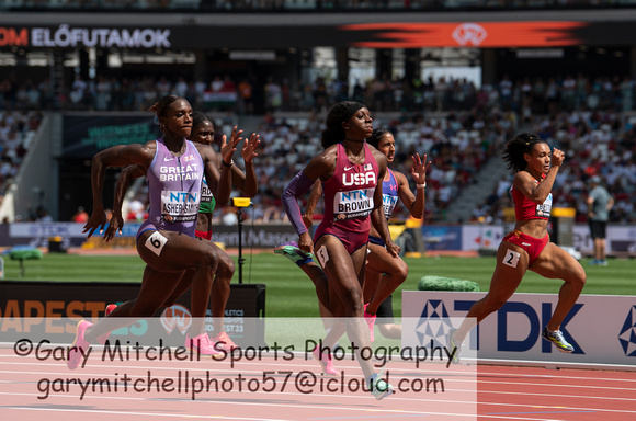 100m Women Heat 2 _ 137545