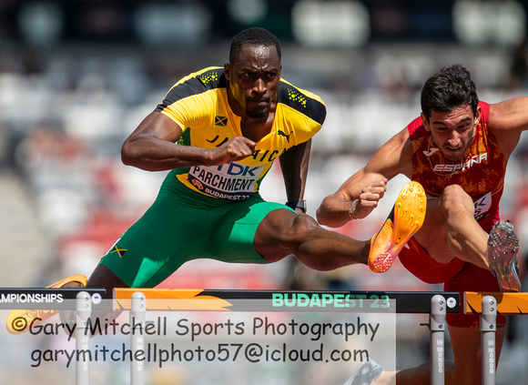 110m Men Hurdles  Heat 1 _ 137839