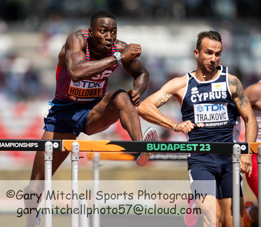 110m Men Hurdles  Heat 4 _ 137854