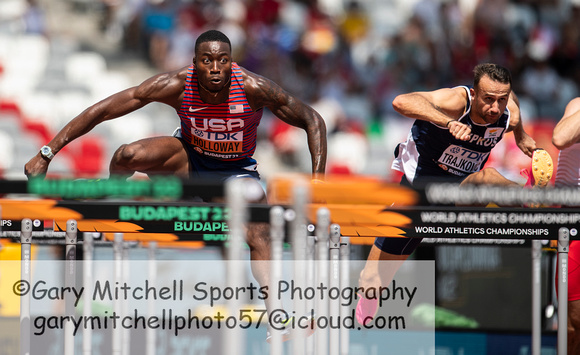 110m Men Hurdles  Heat 4 _ 137850