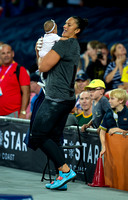 Valerie Adams and Baby