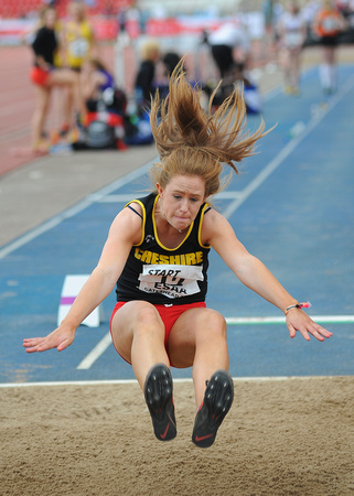 Amy Williams _ Senior Girls Long Jump - Final _184546