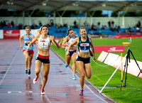 Mari Smith (1) _  Mhairi Hendry (3) _ Women's 800m _ Manchester International _ 69757