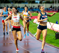 Mari Smith (1) _  Mhairi Hendry (3) _ Women's 800m _ Manchester International _ 69763