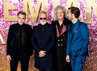 (L-R) Ben Hardy, Roger Taylor, Brian May, Gwilym Lee _ 85385