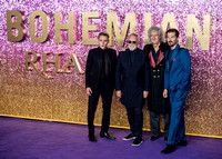 (L-R) Ben Hardy, Roger Taylor, Brian May, Gwilym Lee _ 85350