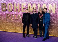 (L-R) Ben Hardy, Roger Taylor, Brian May, Gwilym Lee _ 85351