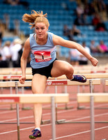 Jenna Blundell _ Senior Girls 100m Hurdles _ 13237