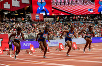 (L-R) Murielle Ahoure _ Dina Asher-Smith _ Shelly-Ann Fraser-Pryce _ Marie-Josee Ta Lou _ 14781
