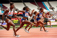 (L-R) Murielle Ahoure _ Dina Asher-Smith _ Shelly-Ann Fraser-Pryce _14786
