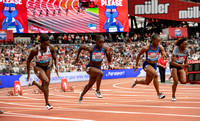 (L-R) Murielle Ahoure _ Dina Asher-Smith _ Shelly-Ann Fraser-Pryce _ Marie-Josee Ta Lou _ 14784
