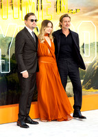 (L to R) Leonardo DiCaprio, Margot Robbie and Brad Pitt _ 19308