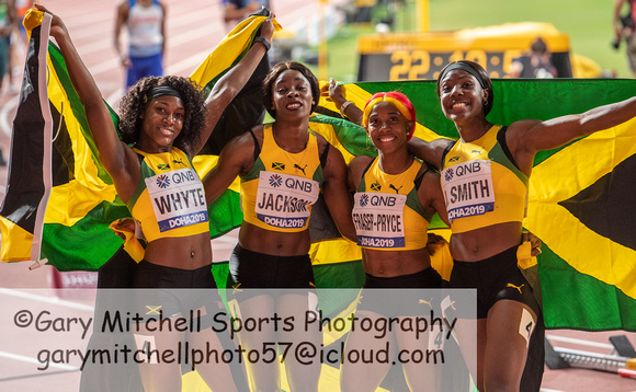Jamaica Women 4x100m Relay Team _ 8520
