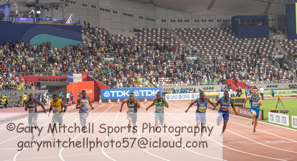 Men  100m Final _ 7661