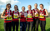 (L-R) Olivia Stillman _  Georgie Gregec _ Fiona De Mauny _ Katie Snowden _ Ellie Newton _ Stacey Wood _ SEAA 2019 _ 42635