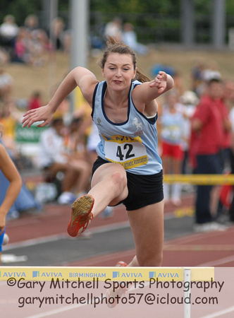 Caroline Hatley (42) Inter Girls 300m HurdlesG10 ESAA (6840)