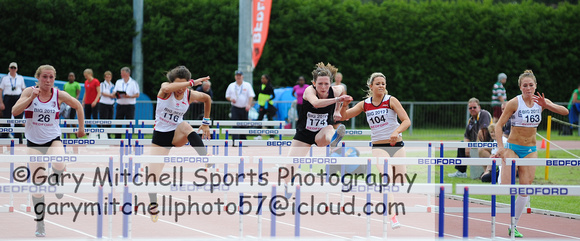 100m SW Hurdles _ BIG (Bedford International Games) 2012 _ 167496