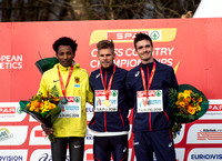 (L-R) Samuel Fitwi _ Jimmy Gressier _ Hugo Hay _ U23 Men _ 19542