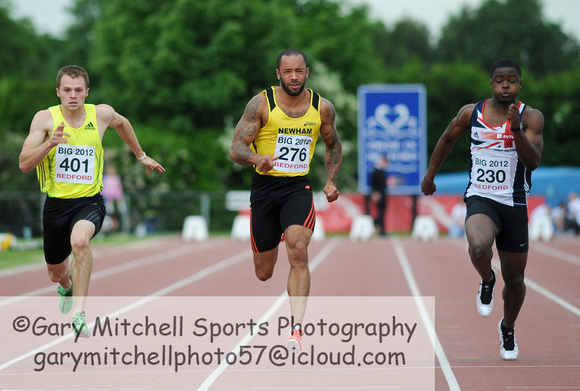 James Ellington (276) _ 100m SM _ BIG (Bedford International Games) 2012 _ 167385