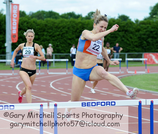 Emily Bonnett _ 400m SW Hurdles _ BIG (Bedford International Games) 2012 _ 169250