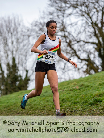 Amelia Samuels (874) _ U20 Women's Race _ 25262