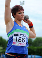 Kirsty Yates _ Shot Put SW _ BIG (Bedford International Games) 2012 _ 169964