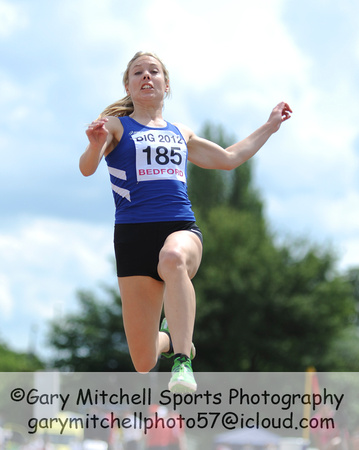 Amy Woodman _ Long Jump SW _ BIG (Bedford International Games) 2012 _ 169792