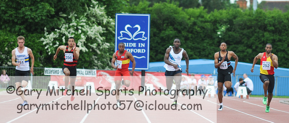 Tunde Balogun (219) _ 100m SM _ BIG (Bedford International Games) 2012 _ 167395