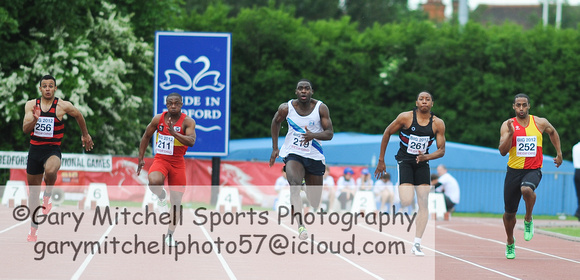 Tunde Balogun (219) _ 100m SM _ BIG (Bedford International Games) 2012 _ 167396