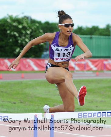 Justine Kinney _ 400m SW Hurdles _ BIG (Bedford International Games) 2012 _ 169240