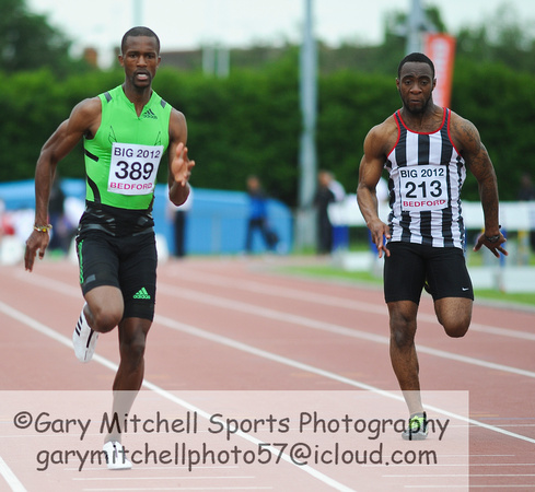 Eldridge Phiri (389) _ 100m SM _ BIG (Bedford International Games) 2012 _ 167377